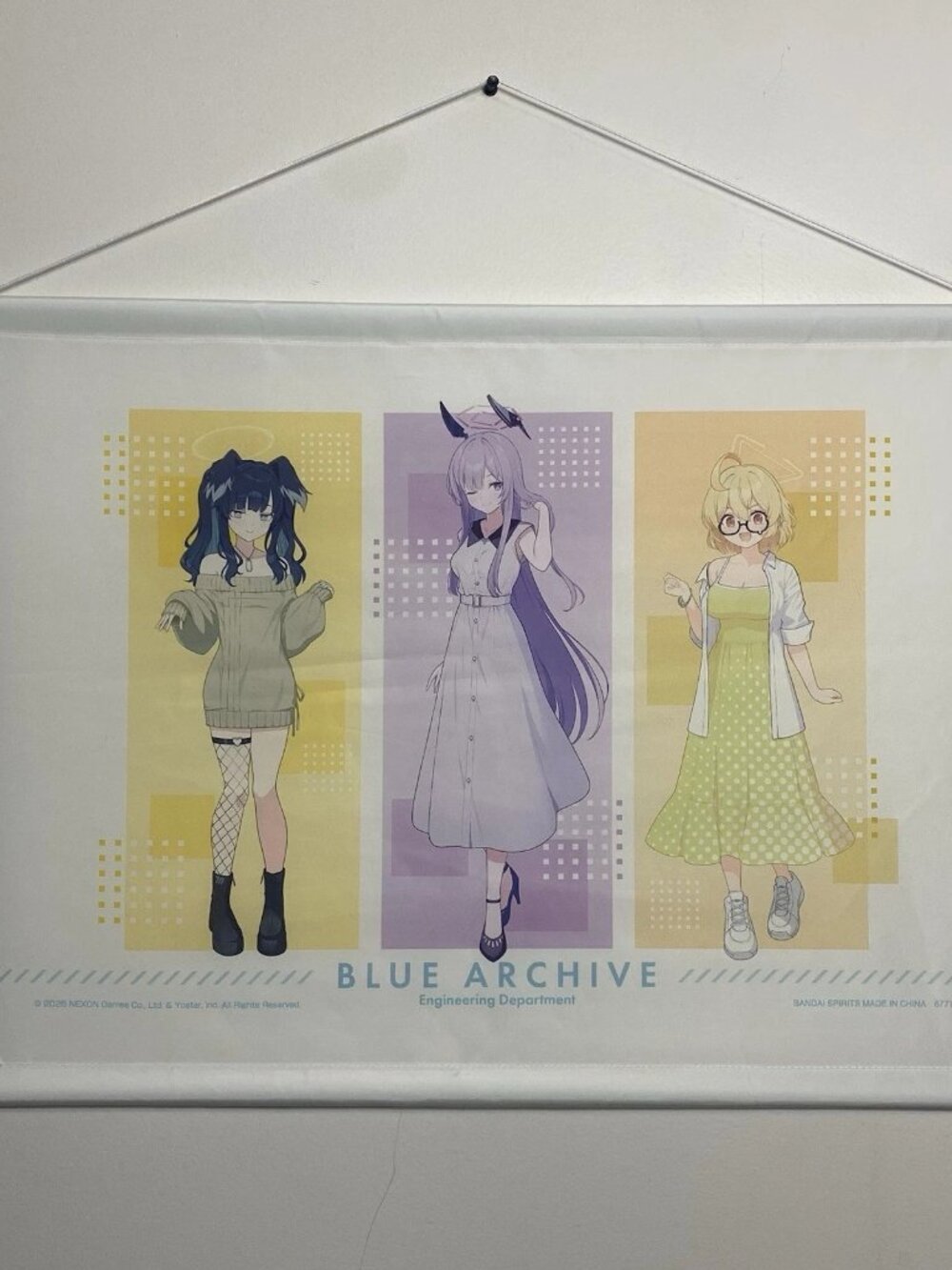 Blue Archive Ichiban Kuji Vol. 2 Prize C A2 Tapestry (Engineering Department)